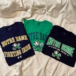 Bundle 3 for 1 Norte Dame Shirts